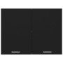 Hängender Küchenschrank aus schwarzem Sperrholz, 80 x 31 x 60 cm von vidaXL, Küchenschränke - Ref: Foro24-801277, Preis: 81,7...