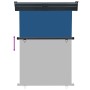 Toldo lateral de balcón azul 125x250 cm by , Umbrellas - Ref: Foro24-48420, Price: 69,07 €, Discount: %
