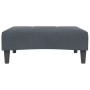 Sofá cama de 2 plazas con taburete terciopelo gris oscuro von , Sofas - Ref: Foro24-3258111, Preis: 311,36 €, Rabatt: %