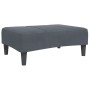 Sofá cama de 2 plazas con taburete terciopelo gris oscuro von , Sofas - Ref: Foro24-3258111, Preis: 311,36 €, Rabatt: %