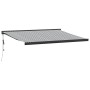 Toldo retráctil aluminio y tela gris antracita y blanco 4x3 m von , Markisen - Ref: Foro24-3216140, Preis: 783,54 €, Rabatt: %