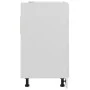 Under-sink cabinet in white engineered wood, 80x46x81.5 cm by vidaXL, Kitchen cabinets - Ref: Foro24-801196, Price: 73,40 €, ...