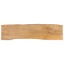 Tablero de mesa borde natural madera maciza mango 160x40x2,5 cm by , Table tops - Ref: Foro24-370712, Price: 87,37 €, Discoun...