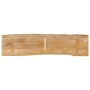 Tablero de mesa borde natural madera maciza mango 160x40x2,5 cm by , Table tops - Ref: Foro24-370712, Price: 87,37 €, Discoun...