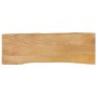 Tablero de mesa borde natural madera maciza mango 120x40x2,5 cm von , Tischplatten - Ref: Foro24-370710, Preis: 70,39 €, Raba...