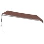 Toldo retráctil automático marrón 400x350 cm von , Markisen - Ref: Foro24-3215389, Preis: 427,25 €, Rabatt: %