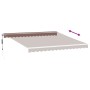 Toldo retráctil automático marrón 400x350 cm von , Markisen - Ref: Foro24-3215389, Preis: 427,25 €, Rabatt: %