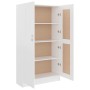 Bücherregal aus Holzwerkstoff weiß 82,5x30,5x150 cm von vidaXL, Bücherregale und Regale - Ref: Foro24-802723, Preis: 141,17 €...