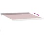 Toldo retráctil manual color burdeos 350x250 cm by , Awnings - Ref: Foro24-3215314, Price: 821,05 €, Discount: %