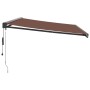 Toldo retráctil automático marrón 500x300 cm von , Markisen - Ref: Foro24-3215737, Preis: 754,83 €, Rabatt: %