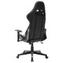 Schwarz-grauer Gaming-Stuhl aus Kunstleder von vidaXL, Gaming-Stühle - Ref: Foro24-20506, Preis: 182,27 €, Rabatt: %