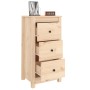 Aparadores 2 unidades madera maciza de pino 40x35x80 cm by , Sideboards - Ref: Foro24-813740, Price: 156,96 €, Discount: %