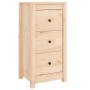 Aparadores 2 unidades madera maciza de pino 40x35x80 cm by , Sideboards - Ref: Foro24-813740, Price: 156,96 €, Discount: %