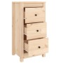 Aparadores 2 unidades madera maciza de pino 40x35x80 cm by , Sideboards - Ref: Foro24-813740, Price: 156,96 €, Discount: %
