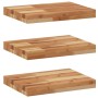 Estante flotante 3 uds madera acacia acabado aceite 40x30x4 cm von , Regale und Regale - Ref: Foro24-3279605, Preis: 85,86 €,...
