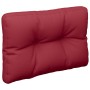 Cojín para sofá de palets de tela rojo tinto 60x40x12 cm von , Kissen für Stühle und Sofas - Ref: Foro24-360566, Preis: 19,78...