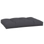 Cojín para sofá de palets de tela antracita 120x80x12 cm by , Cushions for chairs and sofas - Ref: Foro24-360513, Price: 52,6...