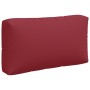 Cojines para palets 3 unidades tela rojo tinto von , Kissen für Stühle und Sofas - Ref: Foro24-360953, Preis: 75,40 €, Rabatt: %