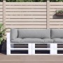 Cojines para palets 3 unidades tela gris von , Kissen für Stühle und Sofas - Ref: Foro24-360945, Preis: 72,47 €, Rabatt: %