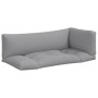 Cojines para palets 3 unidades tela gris von , Kissen für Stühle und Sofas - Ref: Foro24-360945, Preis: 72,47 €, Rabatt: %