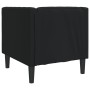 Sillón Chesterfield de cuero artificial negro by , Sofas - Ref: Foro24-372652, Price: 165,58 €, Discount: %