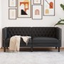 Sofá Chesterfield de 2 plazas cuero artificial negro von , Sofas - Ref: Foro24-372659, Preis: 262,41 €, Rabatt: %