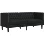 Sofá Chesterfield de 2 plazas cuero artificial negro von , Sofas - Ref: Foro24-372659, Preis: 262,41 €, Rabatt: %