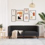 Sofá Chesterfield de 2 plazas cuero artificial negro von , Sofas - Ref: Foro24-372659, Preis: 262,41 €, Rabatt: %