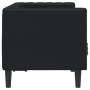 Sofá Chesterfield de 2 plazas cuero artificial negro von , Sofas - Ref: Foro24-372659, Preis: 262,41 €, Rabatt: %