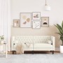 Sofá Chesterfield 2 plazas con cojines terciopelo blanco crema by , Sofas - Ref: Foro24-372690, Price: 253,92 €, Discount: %