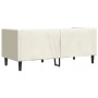 Sofá Chesterfield 2 plazas con cojines terciopelo blanco crema by , Sofas - Ref: Foro24-372690, Price: 253,92 €, Discount: %