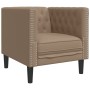 Juego de sofás Chesterfield 3 piezas cuero sintético capuchino von , Sofas - Ref: Foro24-3209272, Preis: 737,48 €, Rabatt: %