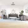 Juego de sofás Chesterfield 3 piezas cuero sintético gris by , Sofas - Ref: Foro24-3209270, Price: 721,87 €, Discount: %