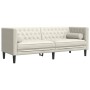 Set de sofás Chesterfield con cojines 2 piezas terciopelo crema von , Sofas - Ref: Foro24-3209298, Preis: 575,21 €, Rabatt: %
