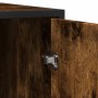 Aparador madera de ingeniería roble ahumado 134x35x76 cm by , Sideboards - Ref: Foro24-3300817, Price: 134,95 €, Discount: %