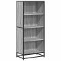 Estantería de madera de ingeniería gris Sonoma 60x35x139 cm by , Bookcases and shelves - Ref: Foro24-3300843, Price: 93,70 €,...