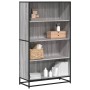 Estantería de madera de ingeniería gris Sonoma 80,5x35x139 cm von , Bücherregale und Regale - Ref: Foro24-3300848, Preis: 115...