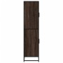 Aparador alto madera de ingeniería marrón roble 68x35x139 cm von , Sideboards - Ref: Foro24-3300834, Preis: 128,43 €, Rabatt: %