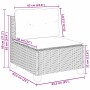 Set sofás de jardín 7 piezas y cojines ratán sintético beige by , Garden sets - Ref: Foro24-3261745, Price: 517,80 €, Discoun...