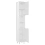 Badezimmerschrank aus Sperrholz weiß glänzend 30x30x179 cm von vidaXL, Badezimmermöbel - Ref: Foro24-802630, Preis: 86,68 €, ...