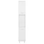 Badezimmerschrank aus Sperrholz weiß glänzend 30x30x179 cm von vidaXL, Badezimmermöbel - Ref: Foro24-802630, Preis: 86,68 €, ...