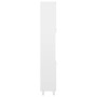 Badezimmerschrank aus Sperrholz weiß glänzend 30x30x179 cm von vidaXL, Badezimmermöbel - Ref: Foro24-802630, Preis: 87,33 €, ...