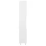 Bathroom cabinet in glossy white plywood, 30x30x179 cm. by vidaXL, Bathroom furniture - Ref: Foro24-802630, Price: 87,68 €, D...