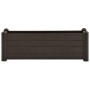 Hochbeet PP mokkafarben 100x43x35 cm von vidaXL, Töpfe und Pflanzgefäße - Ref: Foro24-313976, Preis: 92,73 €, Rabatt: %