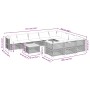 Set de sofás de jardín 11pzas con cojines ratán sintético beige by , Garden sets - Ref: Foro24-3262042, Price: 882,45 €, Disc...