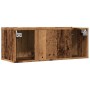 Muebles para TV de pared 2 uds madera envejecida 80x30x30 cm von , TV-Möbel - Ref: Foro24-857015, Preis: 76,38 €, Rabatt: %
