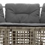 Sofá de jardín forma de L cojines y reposapiés ratán PE gris von , Outdoor-Sofas - Ref: Foro24-365895, Preis: 352,17 €, Rabat...