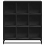 Estantería de madera ingeniería y metal negro 97,5x33x107,5 cm von , Bücherregale und Regale - Ref: Foro24-3300860, Preis: 11...