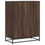 Zapatero de madera y metal marrón roble 75x38x97,5 cm von , Schuhregale und Schuhorganisatoren - Ref: Foro24-3300874, Preis: ...