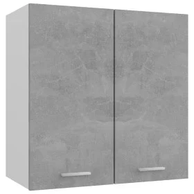 Hängeschrank aus Sperrholz in Betongrau, 60 x 31 x 60 cm von vidaXL, Küchenschränke - Ref: Foro24-801272, Preis: 58,15 €, Rab...